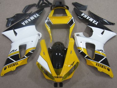 Compra Carenados Moto Yamaha YZF R1 2000-2001 - Amarillo Blanco Negro