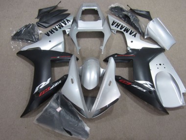 Compra Carenados Moto Yamaha YZF R1 2004-2006 - Plata Negro Mate