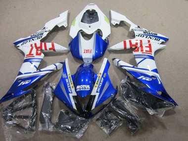 Compra Carenados Moto Yamaha YZF R1 2004-2006 - Blanco Azul Motul Fiat
