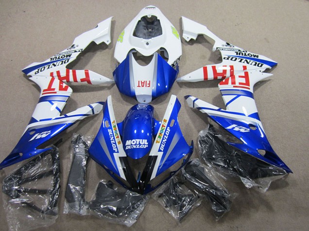 Compra Carenados Moto Yamaha YZF R1 2004-2006 - Blanco Azul Motul Fiat