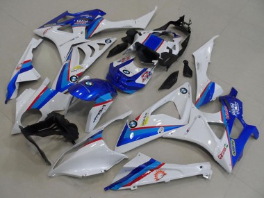 Compra Carenados Moto BMW S1000RR 2009-2014 - Blanco Rojo Azul Castrol Pirelli