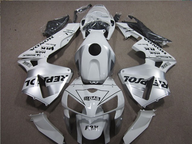 Compra Carenados Moto Honda CBR600RR 2005-2006 - Blanco Negro Repsol