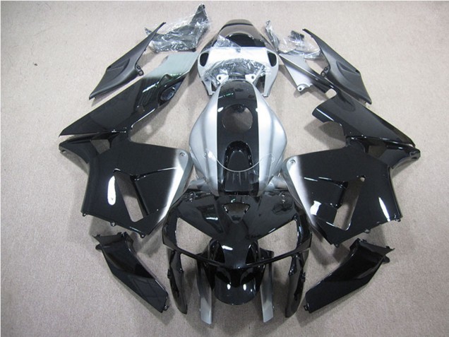 Compra Carenado Moto Honda CBR600RR 2005-2006 - Negro Brillante Plata