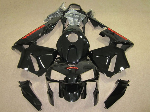 Compra Carenados Moto Honda CBR600RR 2005-2006 - Negro Brillante Rojo