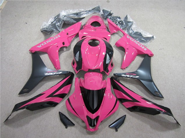 Compra Kits Carenado Moto Honda CBR600RR 2007-2008 - Rosa Negro Mate