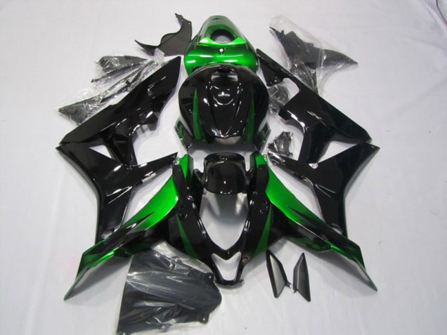 Compra Kits Carenados Moto Honda CBR600RR 2007-2008 - Verde Negro Brillante