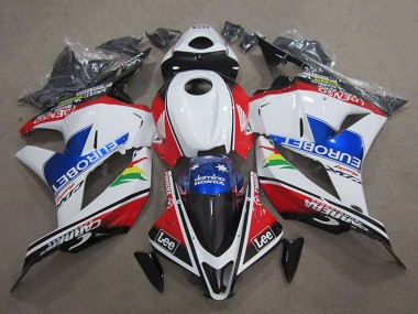 Compra Carenados Moto Honda CBR600RR 2009-2012 - Blanco Rojo Azul EuroBet Lee