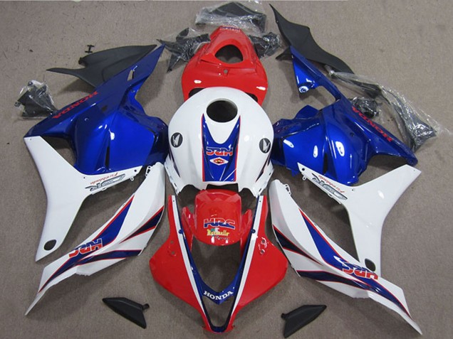 Compra Carenado Moto Honda CBR600RR 2009-2012 - Blanco Rojo Azul HRC