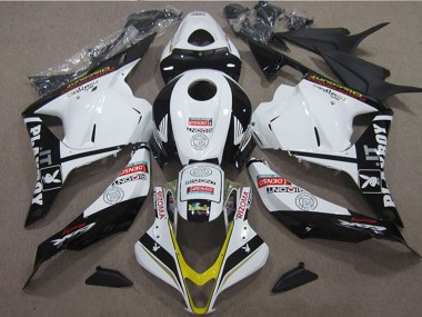 Compra Carenados Moto Honda CBR600RR 2009-2012 - Blanco Amarillo Negro Brillante Rizoma Playboy
