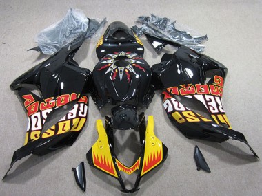 Compra Carenados Moto Honda CBR600RR 2009-2012 - Amarillo Negro Brillante Rojo Rossi