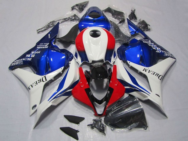 Compra Carenados Moto Honda CBR600RR 2009-2012 - Blanco Rojo Azul Dream
