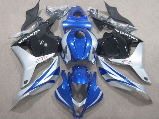 Compra Carenados Moto Honda CBR600RR 2009-2012 - Plata Azul Negro Brillante