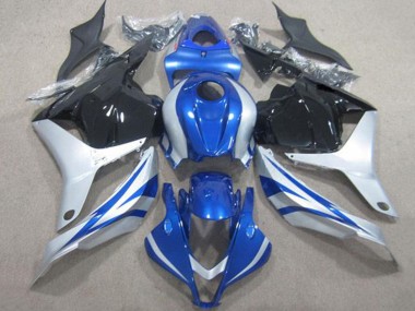 Compra Carenados Moto Honda CBR600RR 2009-2012 - Plata Azul Negro Brillante Raya