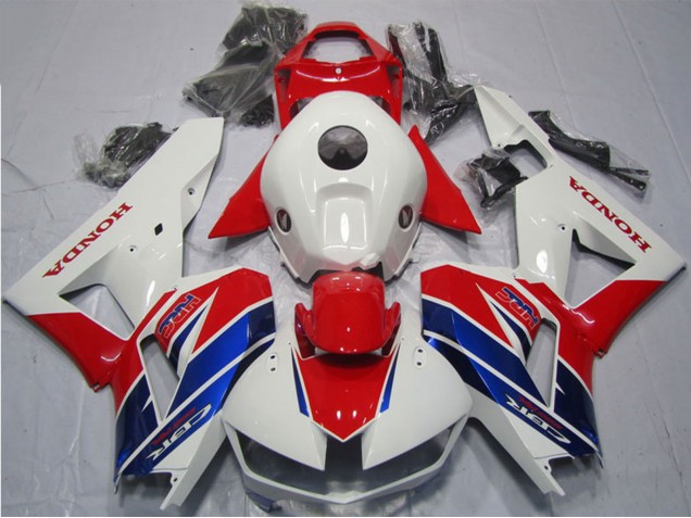 Compra Carenado Moto Honda CBR600RR 2013-2023 - Blanco Rojo Azul HRC