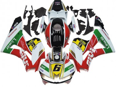 Compra Carenados Moto Honda CBR1000RR 2012-2016 - Blanco Rojo Amarillo Verde Líneaar Viar 6