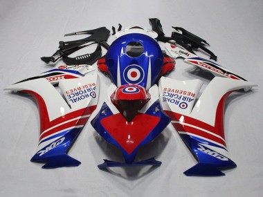 Compra Carenados Moto Honda CBR1000RR 2012-2016 - Blanco Rojo Azul Royal Air Force Reserves