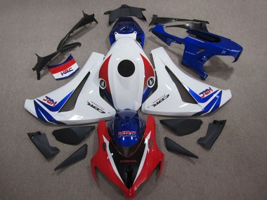 Compra Kits Carenados Moto Honda CBR1000RR 2008-2011 - Blanco Rojo Azul HRC