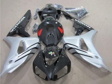 Compra Carenado Moto Honda CBR1000RR 2006-2007 - Plata Negro Brillante