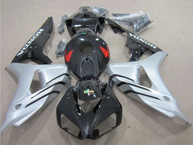 Compra Carenado Moto Honda CBR1000RR 2006-2007 - Plata Negro Brillante