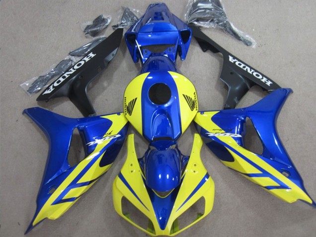 Compra Carenados Moto Honda CBR1000RR 2006-2007 - Azul Amarillo Negro Brillante