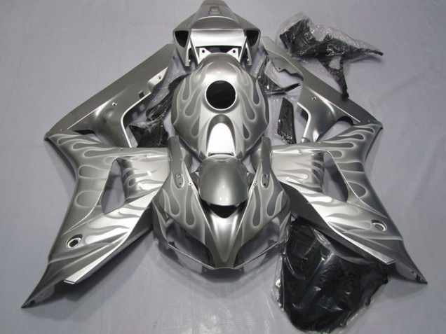Compra Carenados Moto Honda CBR1000RR 2006-2007 - Plata Blanco Llama