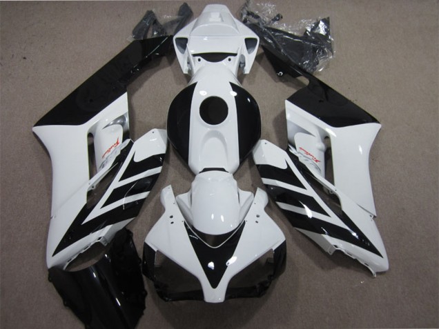 Compra Carenado Moto Honda CBR1000RR 2004-2005 - Blanco Negro Brillante Raya