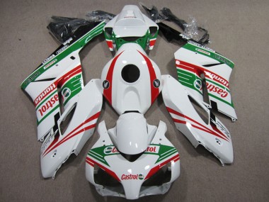 Compra Carenados Moto Honda CBR1000RR 2004-2005 - Blanco Rojo Verde Castrol