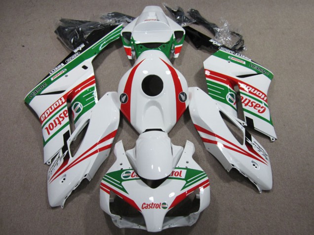 Compra Carenados Moto Honda CBR1000RR 2004-2005 - Blanco Rojo Verde Castrol