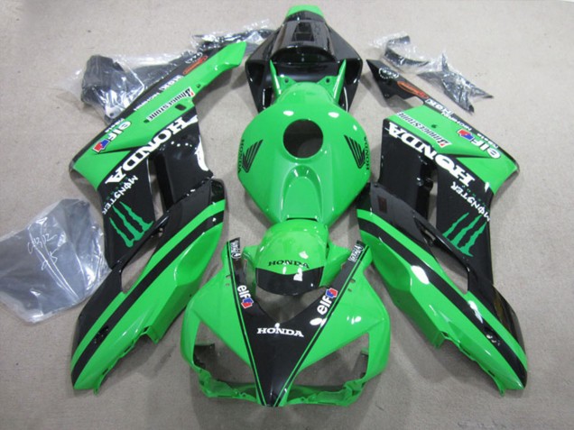 Compra Carenados Moto Honda CBR1000RR 2004-2005 - Verde Negro Brillante Monstruo