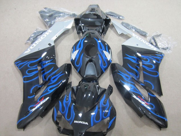 Compra Carenados Moto Honda CBR1000RR 2004-2005 - Negro Brillante Azul Llama