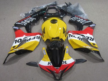 Compra Carenados Moto Honda CBR1000RR 2004-2005 - Amarillo Blanco Rojo Negro Brillante Repsol