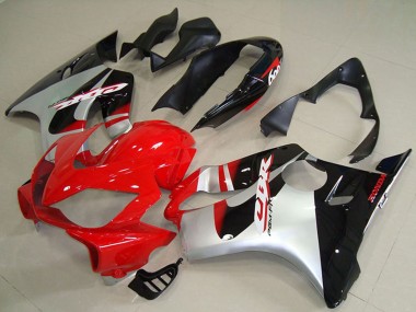 Compra Carenados Moto ABS Honda CBR600 F4i 2004-2007 - Plata Rojo Negro Brillante