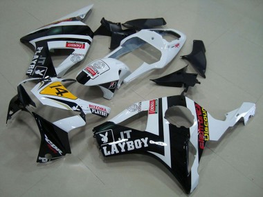 Compra Carenados Moto Honda CBR900RR 954 2002-2003 - Blanco Amarillo Negro Brillante Rizoma Playboy 14