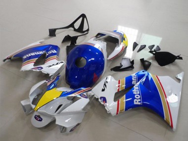 Compra Carenados Moto Honda VFR 800 2002-2013 - Blanco Azul Amarillo Rothmans