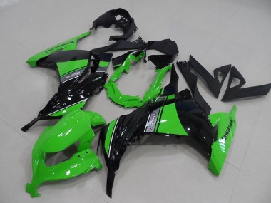 Compra Carenados Moto Kawasaki ZX300R 2013-2018 - Verde Negro Brillante
