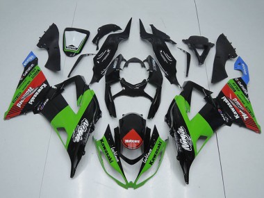 Compra Carenados Moto Kawasaki ZX6R 2013-2018 - Negro Brillante Verde Rojo Azul Motocard