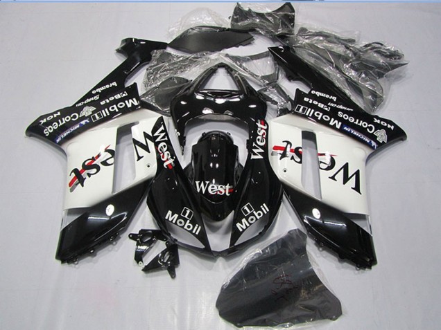 Compra Carenados Moto Kawasaki ZX6R 2007-2008 - Negro West Mobil