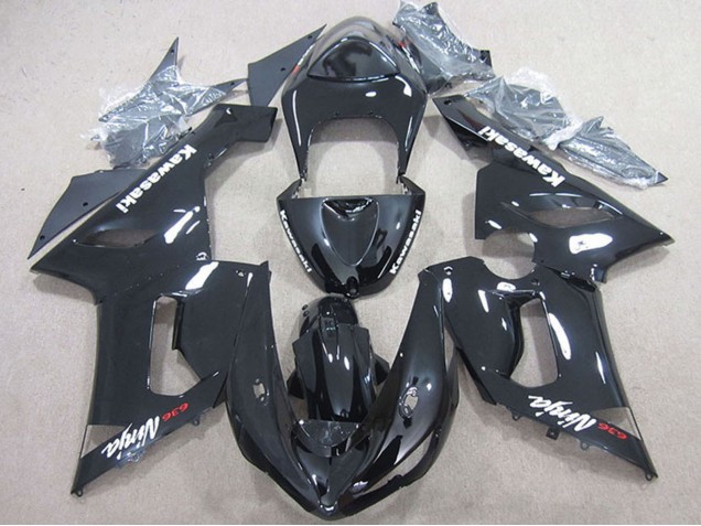 Compra Carenado Moto Kawasaki ZX6R 2005-2006 - Negro Brillante