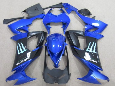 Compra Carenados Moto Kawasaki ZX10R 2008-2010 - Azul Negro Monstruo