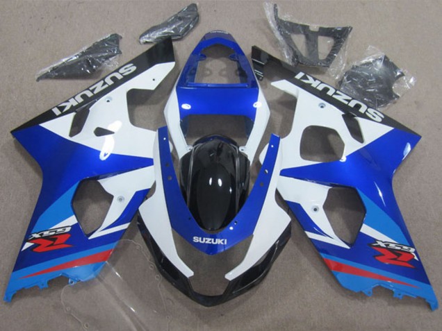 Compra Carenados Moto Suzuki GSXR 600 2004-2005 - Blanco Azul Rojo