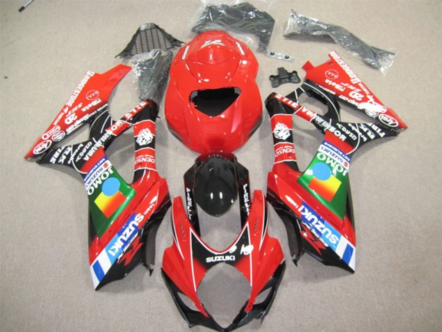 Compra Carenados Moto Suzuki GSXR 600 2004-2005 - Rojo Azul Verde Negro JOMO