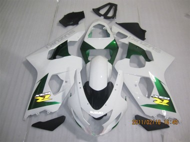 Compra Carenados Moto Suzuki GSXR 600 2004-2005 - Blanco Verde Amarillo Negro