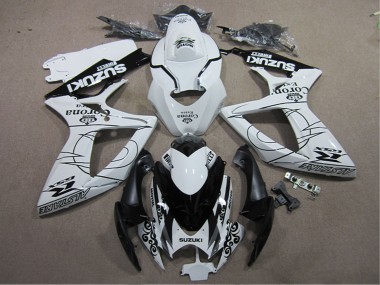 Compra Carenados Moto Suzuki GSXR 600 2006-2007 - Blanco Negro Corona Extra