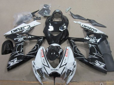 Compra Carenados Moto Suzuki GSXR 600 2006-2007 - Blanco Negro Corona Extra Motul