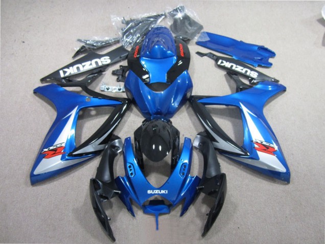 Compra Carenados Moto Suzuki GSXR 600 2006-2007 - Azul Blanco Negro Brillante Rojo
