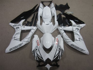 Compra Carenados Moto Suzuki GSXR 600 2008-2010 - Blanco Negro Corona Extra Motul