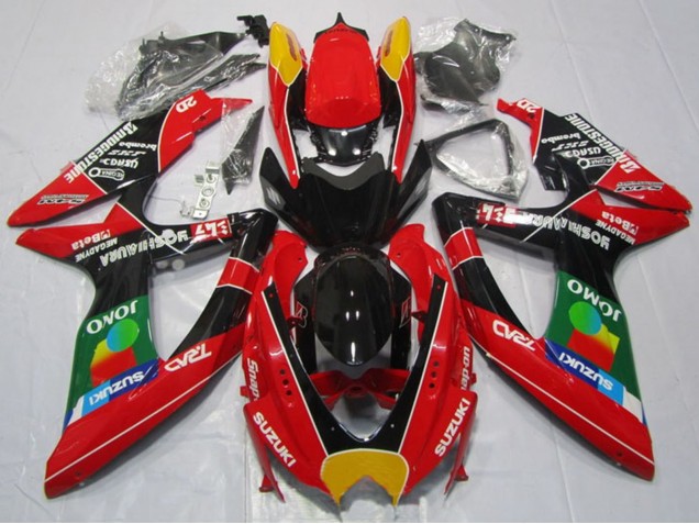 Compra Carenados Moto Suzuki GSXR 600 2008-2010 - Rojo Naranja Azul Verde Negro JOMO