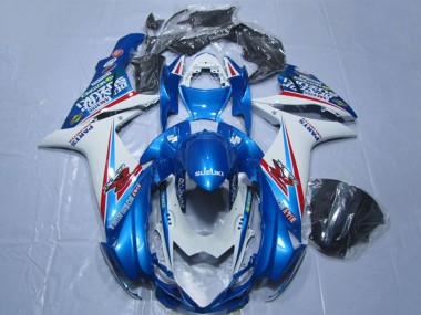 Compra Carenados Moto Suzuki GSXR 600 2011-2024 - Azul Blanco