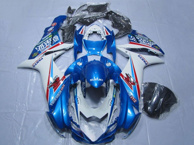 Compra Carenados Moto Suzuki GSXR 600 2011-2024 - Azul Blanco