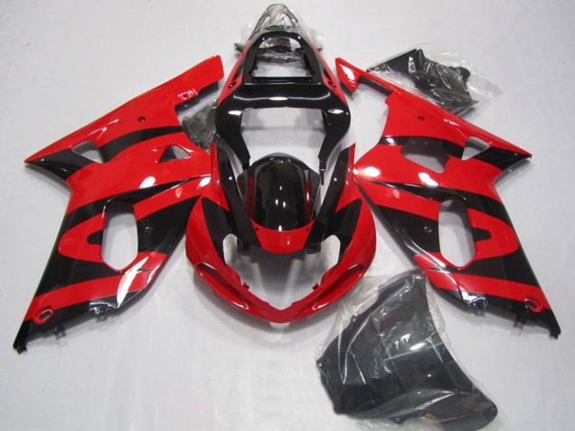 Compra Carenados Moto Suzuki GSXR 750 2001-2003 - Rojo Negro Brillante
